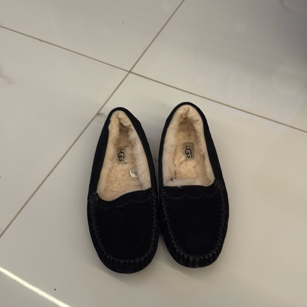 Ugg fur lined moccasins